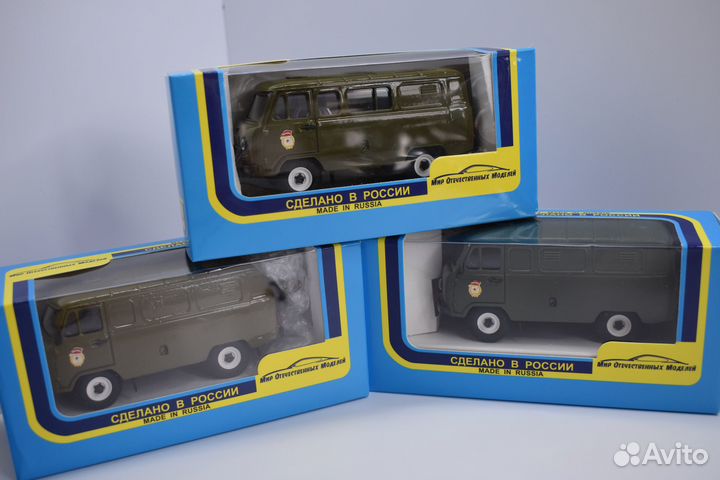 УАЗ 452 (3962) Гвардейский модель 1:43