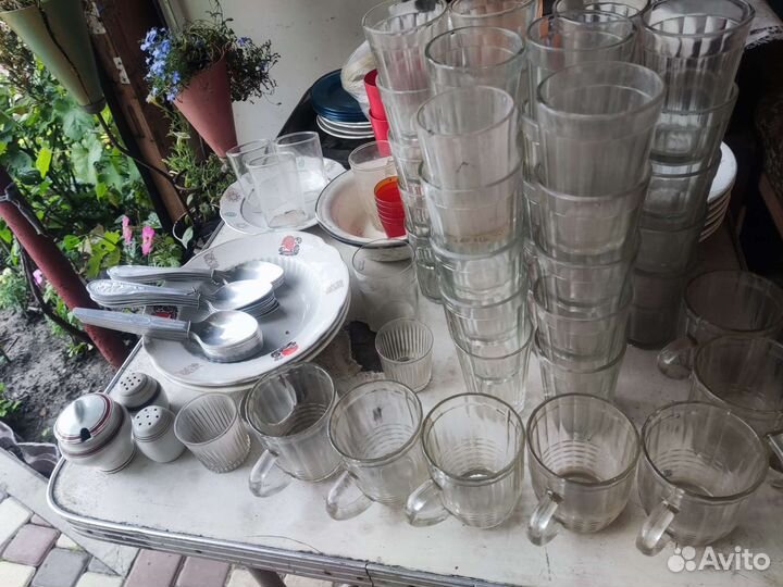 Стаканы граненые СССР