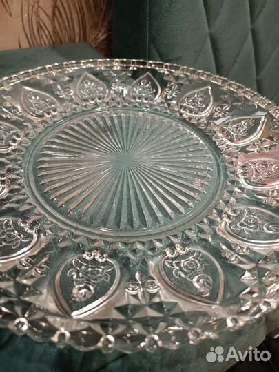 Блюдо Хрусталь