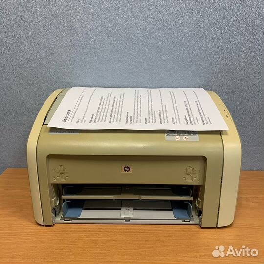 Лазерный принтер HP LaserJet 1020. Гарантия