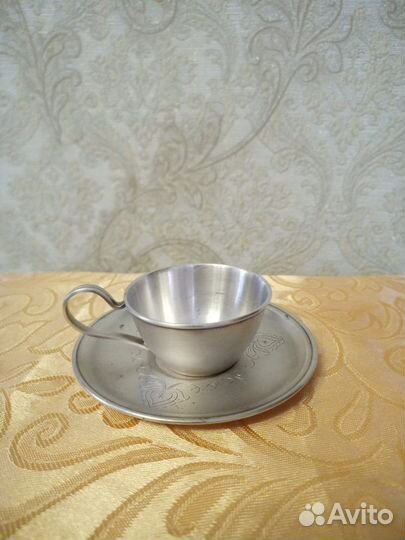Чашка с блюдцем СССР