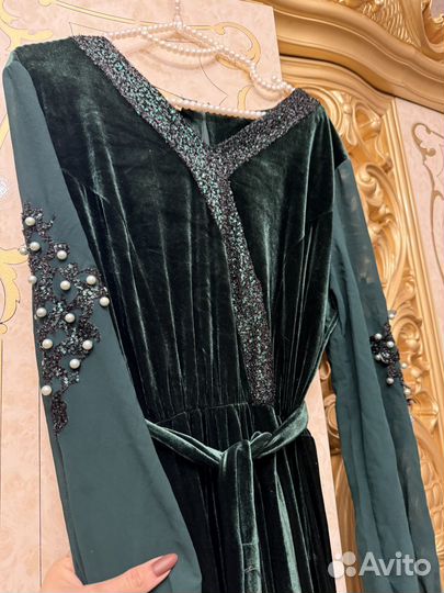 Вечернее платье в пол