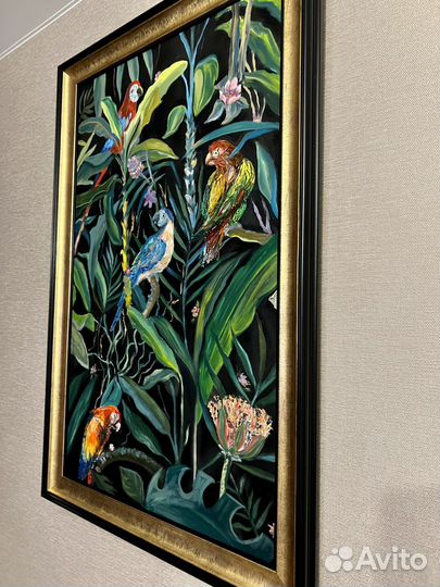 Картина маслом на холсте 50 на 80