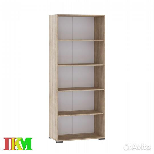 Стеллаж Пкс-8 Дуб сонома - Белый