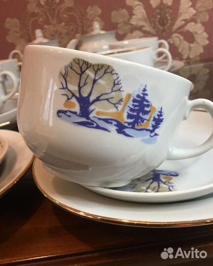 Сервиз чайный Туймазинский фз