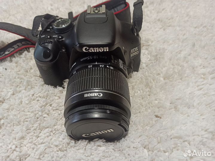 Зеркальный фотоаппарат canon eos 600d