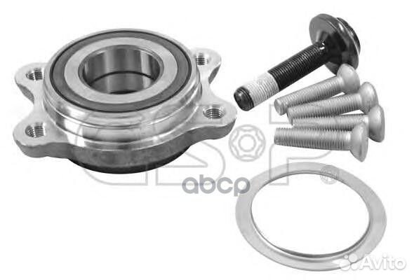 Ступица колеса GSP 196 3D0498607A, 3D0498607B