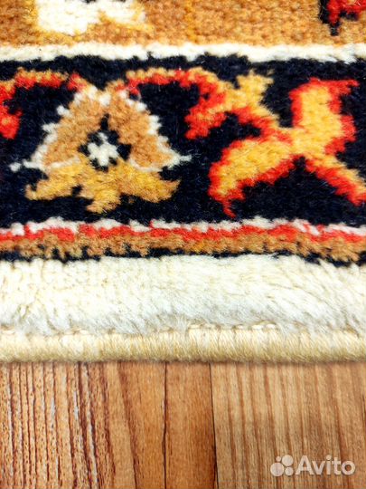 Ковер шерстяной 3х2 мягкий 200х290 СССР палас