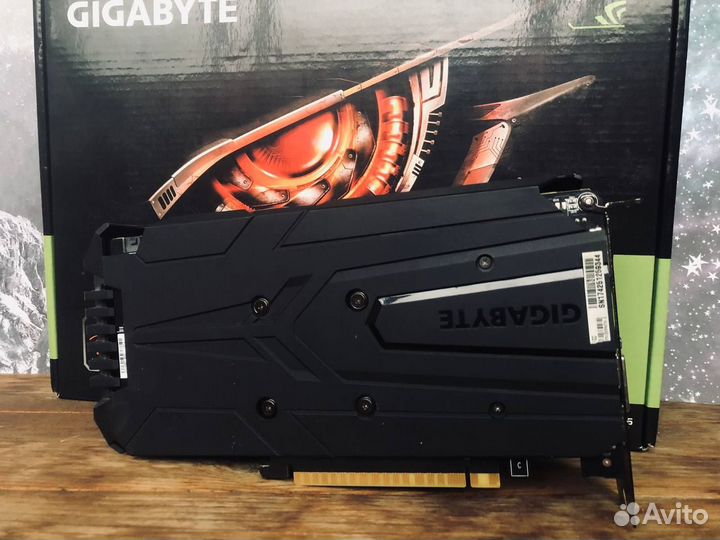 Игровая видеокарта Gigabyte 1050Ti Windforce OC 4G