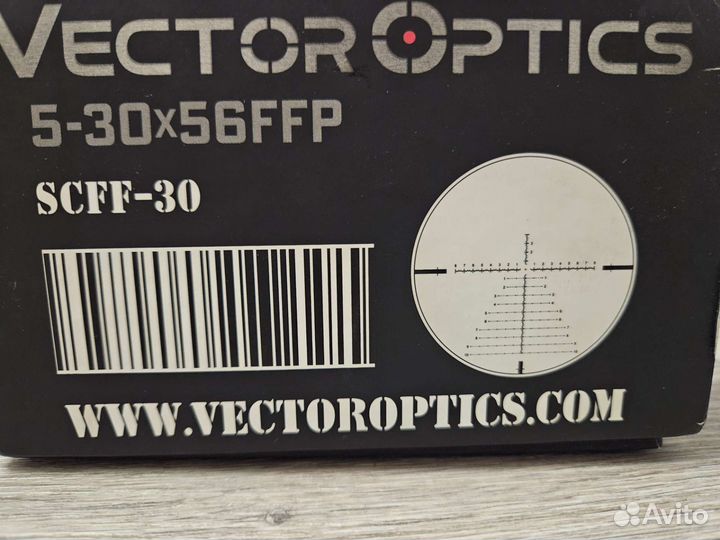 Прицел Vector Optics Continental 5-30x56 34mm, FFP