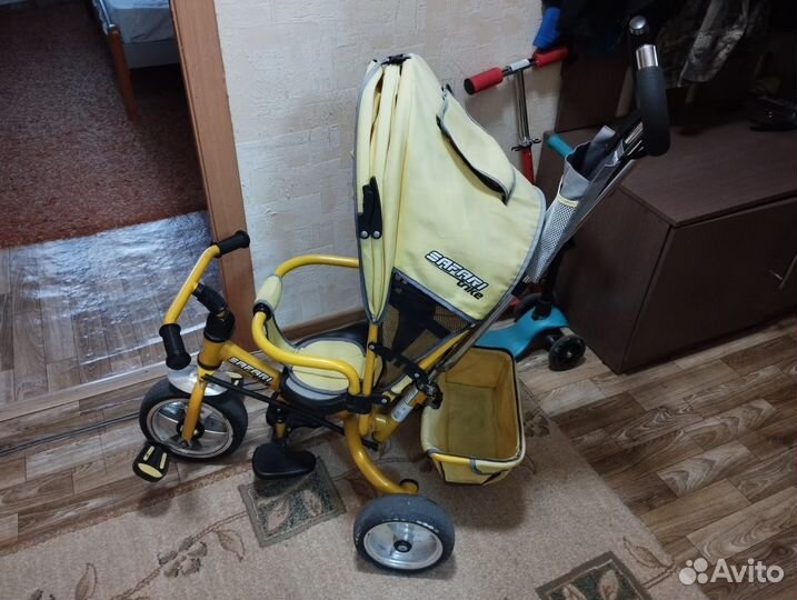 Велосипед с ручкой