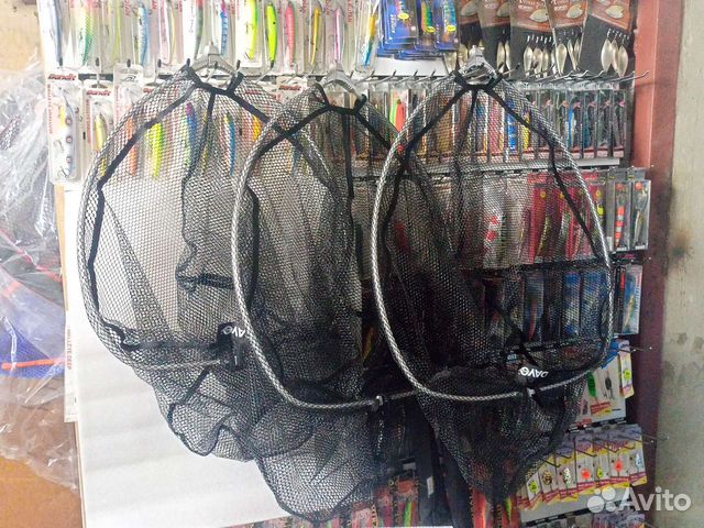 Голова подсака прорезиненная складная