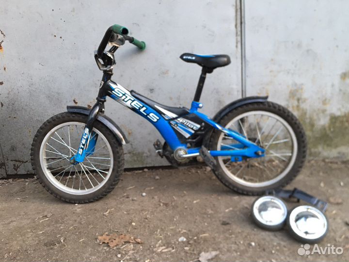 Велосипед Stels pilot 170 c доп. колесами