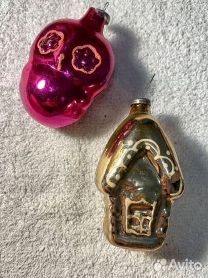 Елочные игрушки СССР советские. Разные