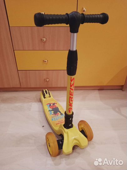 Самокат детский трехколесный бу