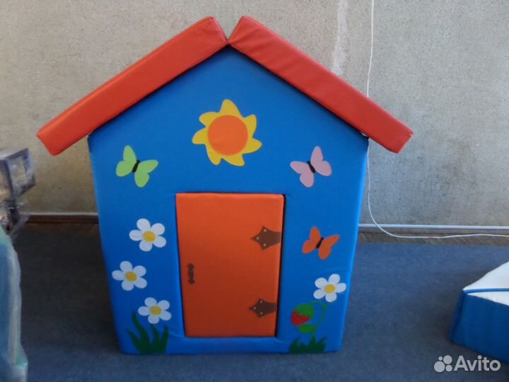 Мягкие игровые модули домики для детей