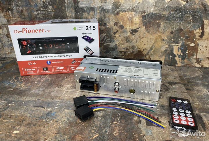 Автомагнитола pioneer с bluetooth