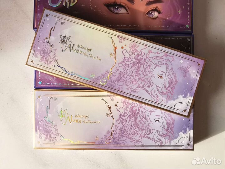 Мини палетки теней Oden's eye, новые