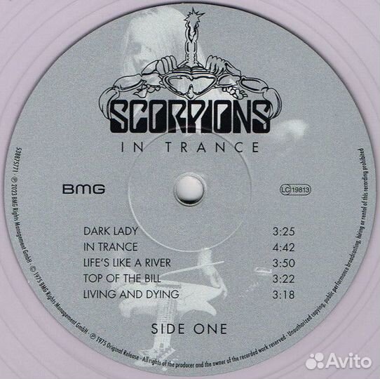 Виниловая пластинка Scorpions - In Trance (180 Gra