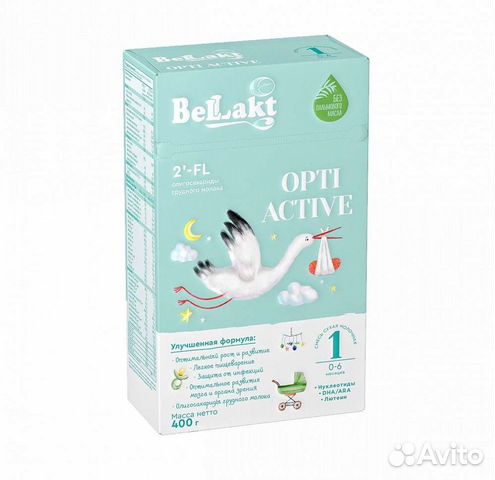 Смесь сухая молочная Беллакт Opti Active 1, 400 г