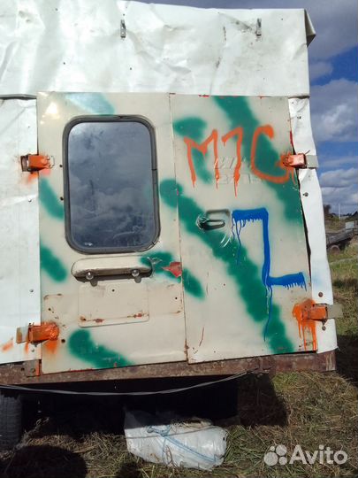 Телега, будка