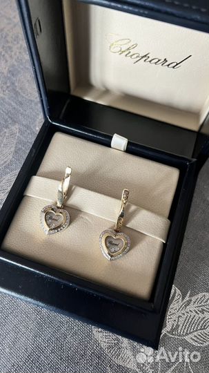 Серьги и кулон в стиле Chopard