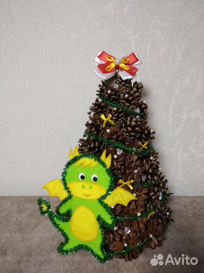 Поделка дракон на новый год