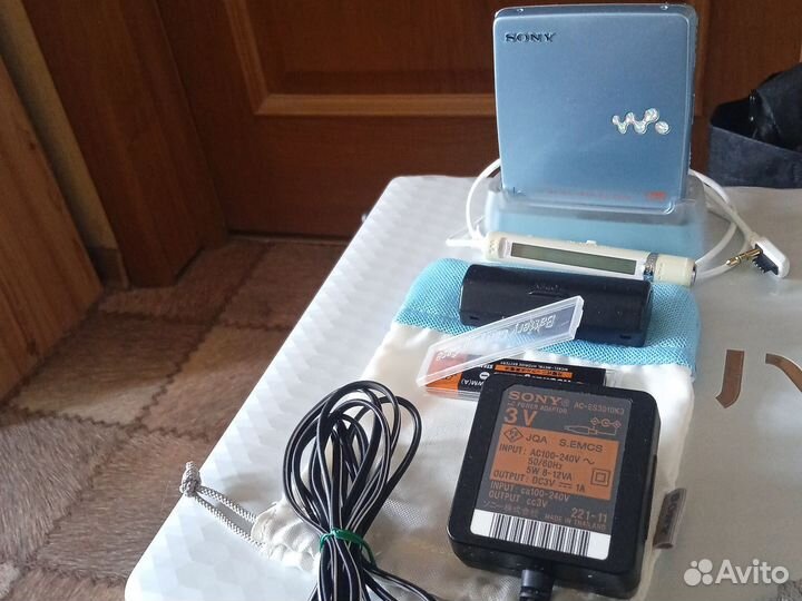 Sony Walkman MZ-EH50 hi-md плеер синий Минидиск