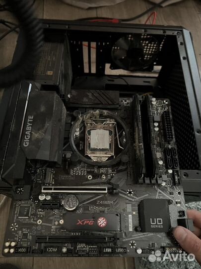 Материнская плата z490 ud ac gaming x intel 10 gen