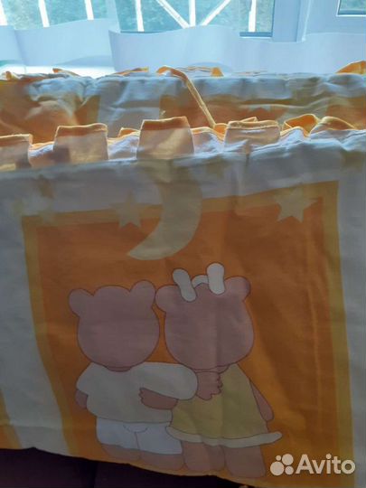 Бортики в детскую кроватку