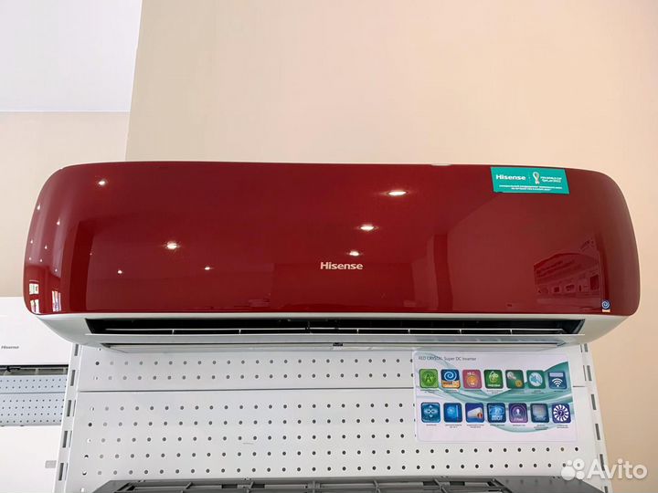 Кондиционер Hisense серии RED crystal на 30м²-39м²