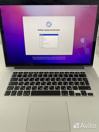 MacBook Pro 15 retina mid 2015 16Gb / 256Gb