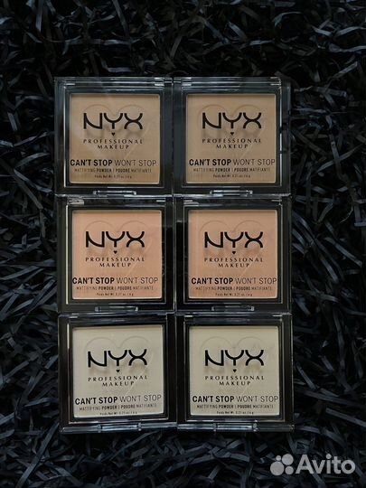 Матирующая пудра NYX новая