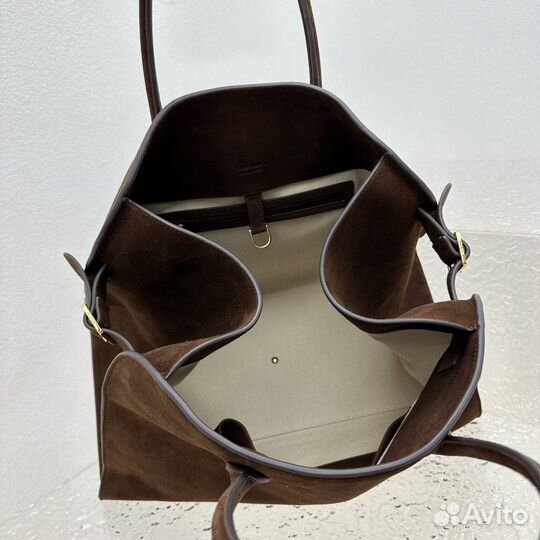 Сумка The Row Margaux 17 замшевая