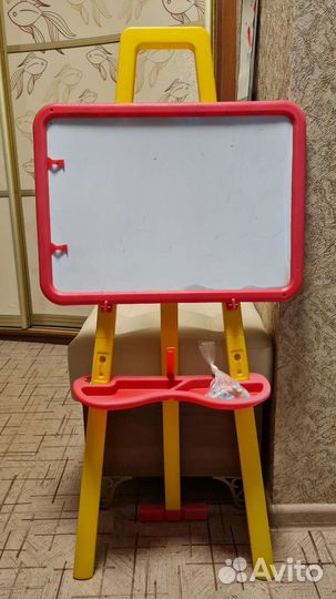 Мольберт детский двухсторонний