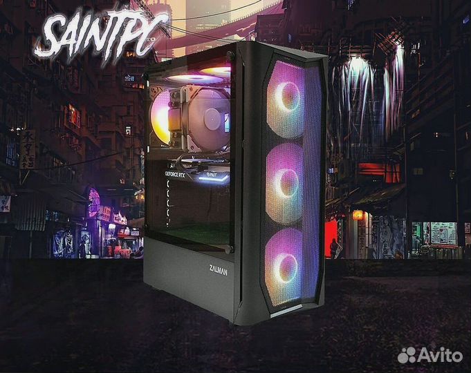 Игровой пк на видеокарте RTX и Ryzen 3