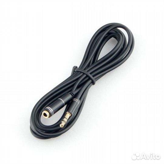Удлинитель наушников кабель 3,5 мм 2 метра