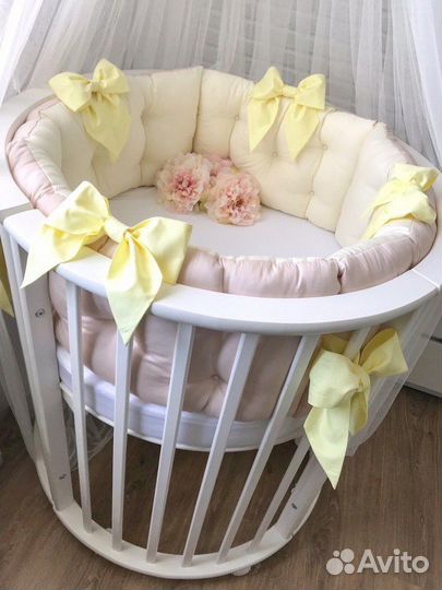 Бортики в кроватку