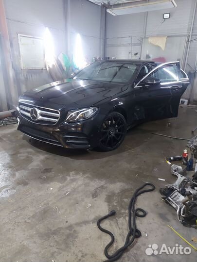 Передний и задний бампер на мерседес 222