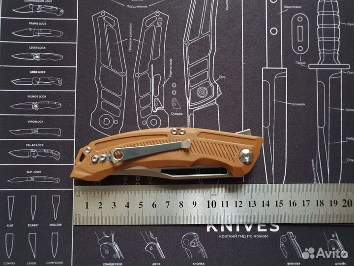 Складной нож Fat dragon & Nimo knives R7