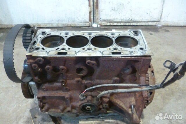 Citroen c4 блок двигателя с поршнями