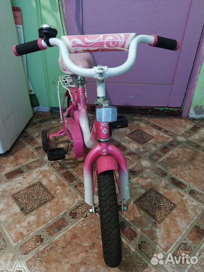 Велосипед с родит.ручкой 12 MaxxPro, на 2-3-4 года