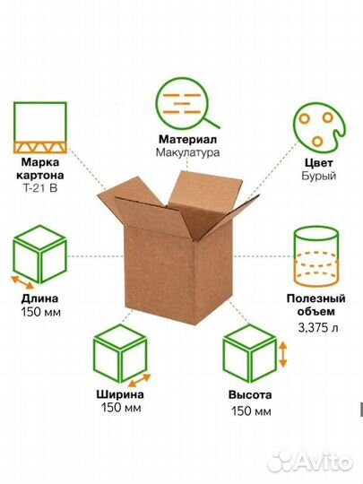 Коробка для отправлений