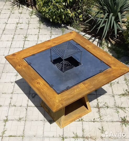 Гриль угольный 