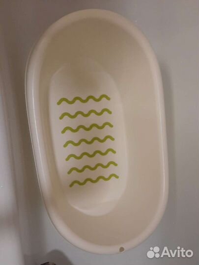 Детская ванна и горка для купания