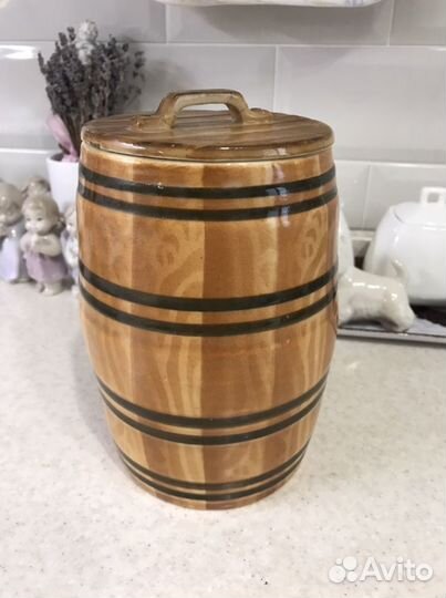 Бочонок керамический СССР