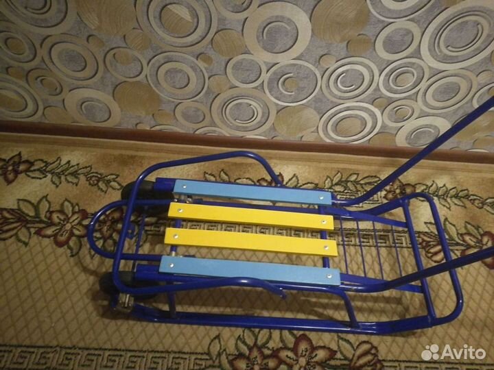 Продаются санки с колёсами
