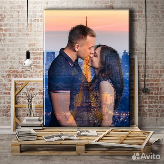 Портрет на холсте по фото