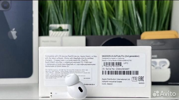 AirPods Pro 2 Premium с регулировкой громкости