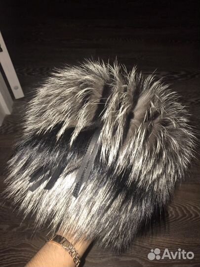 Шапка из чернобурки